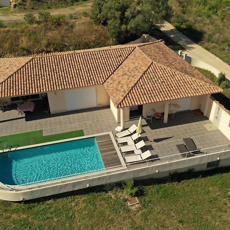 Villa Climatisee Avec Piscine Сари-Соленцара Экстерьер фото